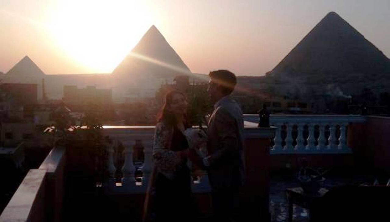 Pyramids Loft Guesthouse Kairo Bagian luar foto